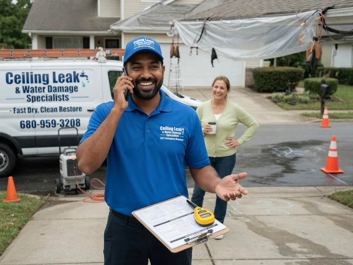 Ceiling Leak Cleanup Scotland, IN FAQs